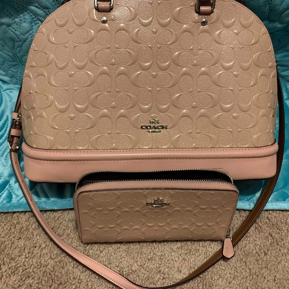 Coach Sierra Mini Satchel Set.